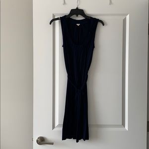 J crew jersey tie waist dress
